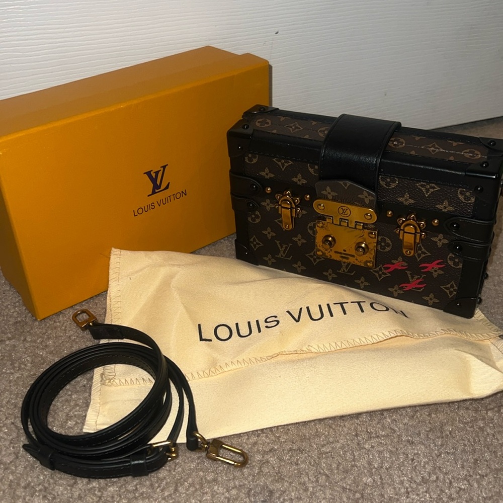 Designer clutch bag